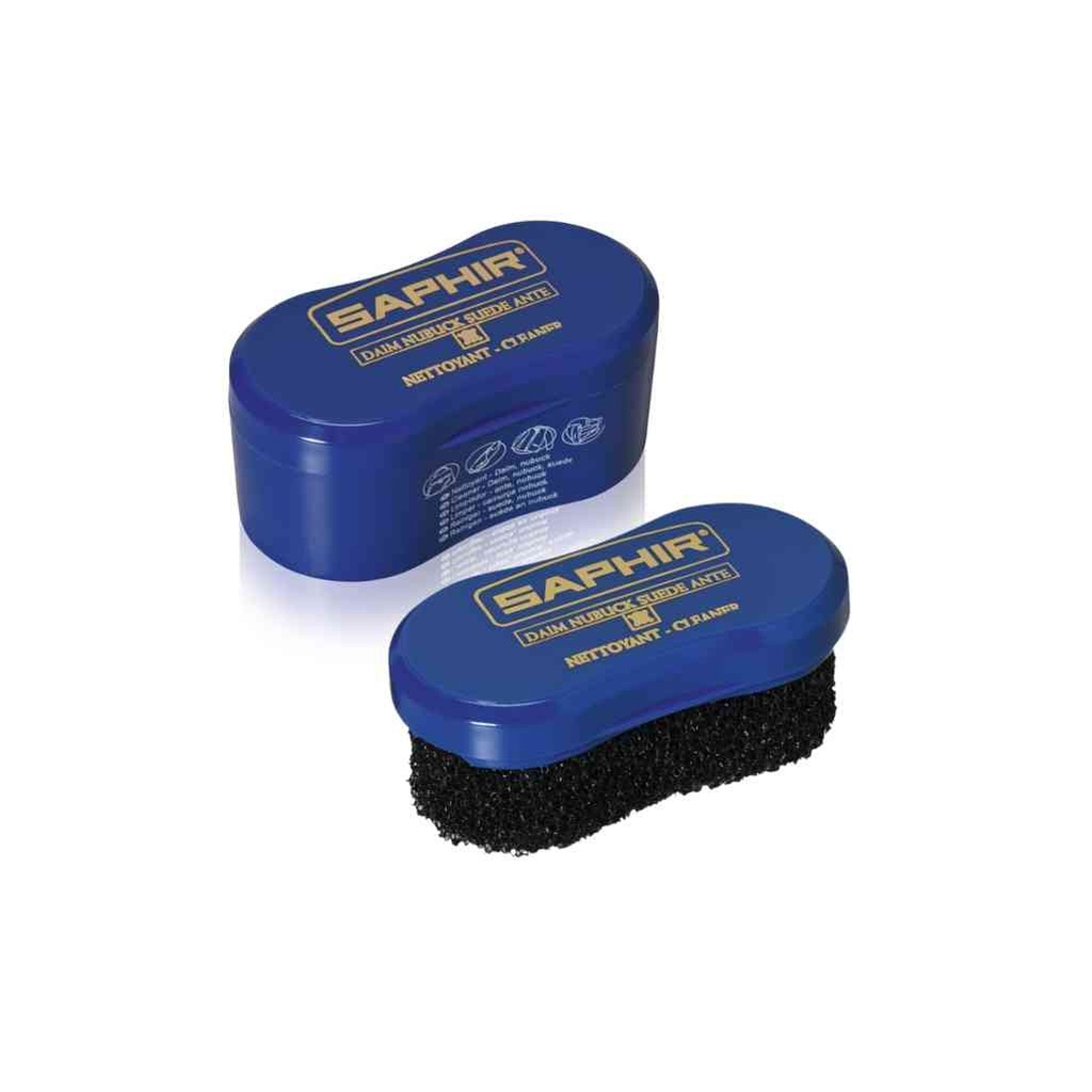 SAPHIR Eponge nettoyante à sec daim nubuck