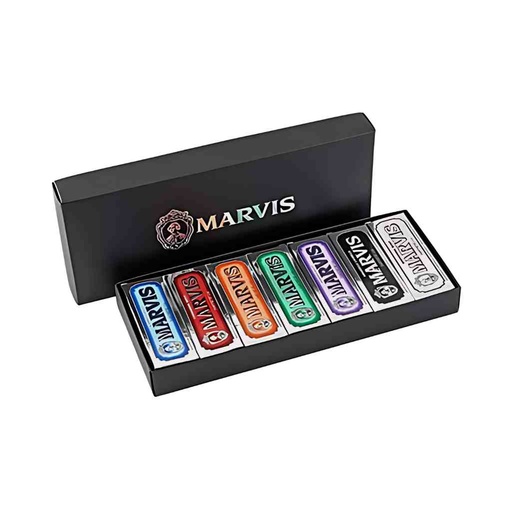 [MAR-411466] Marvis Box 7 Aromen Schwarzer Kasten 25ml