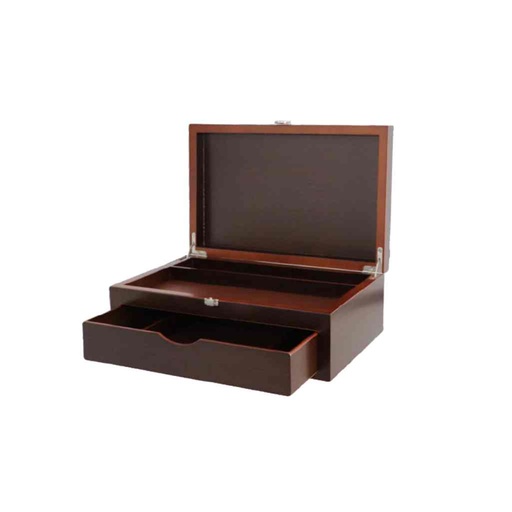 [SBC-2906004] SAPHIR Leerer Kasten Necessaire Innen Leder