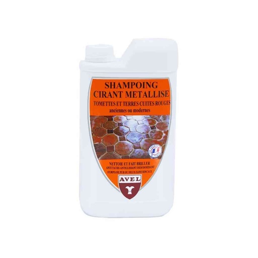 AVEL Metallisiertes Wachsshampoo Terrakottafliesen